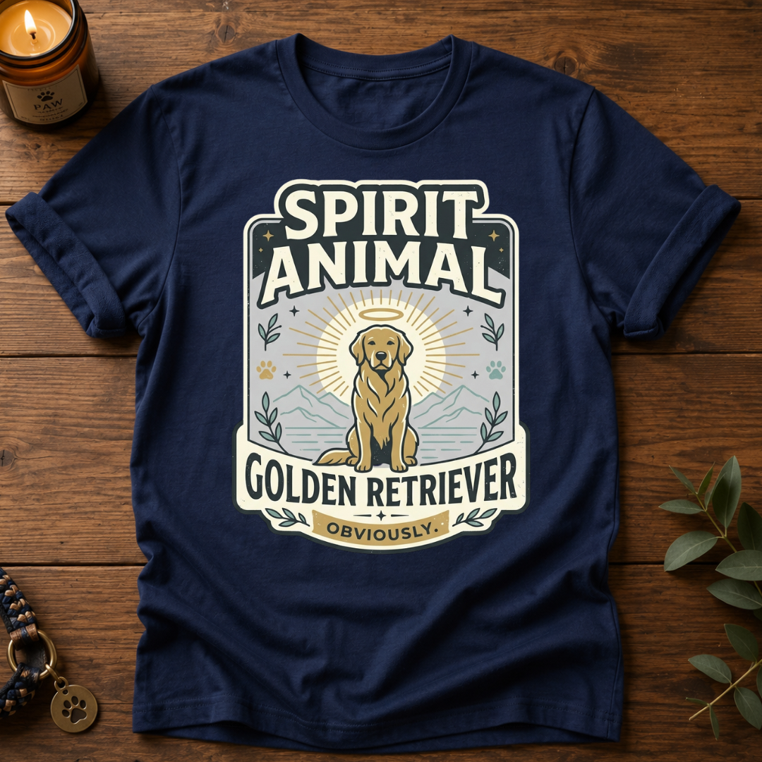 Spirit Animal Golden Retriever T-Shirt