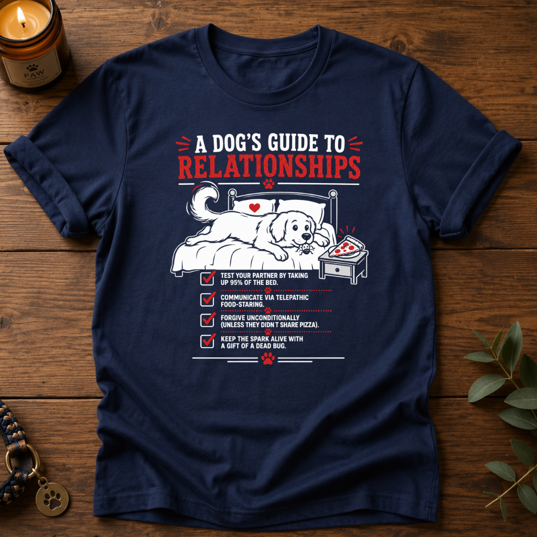 Dog's Guide To Relationships T-Shirt