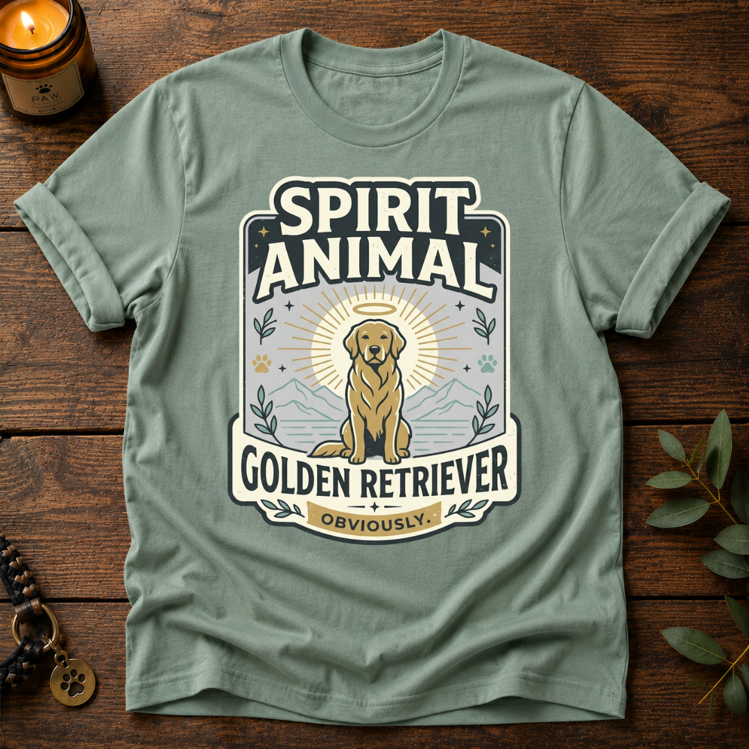 Spirit Animal Golden Retriever T-Shirt