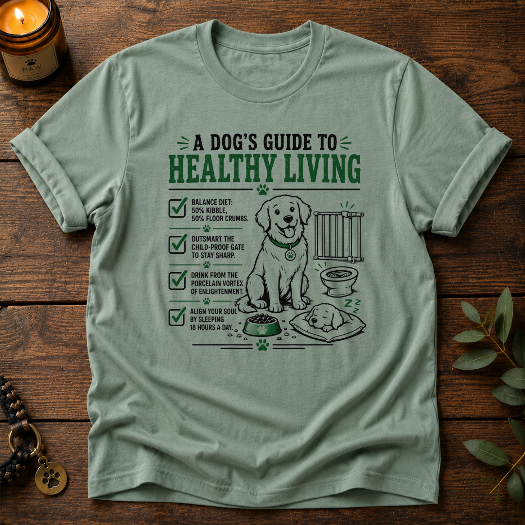 Dog's Guide Healthy Living T-Shirt