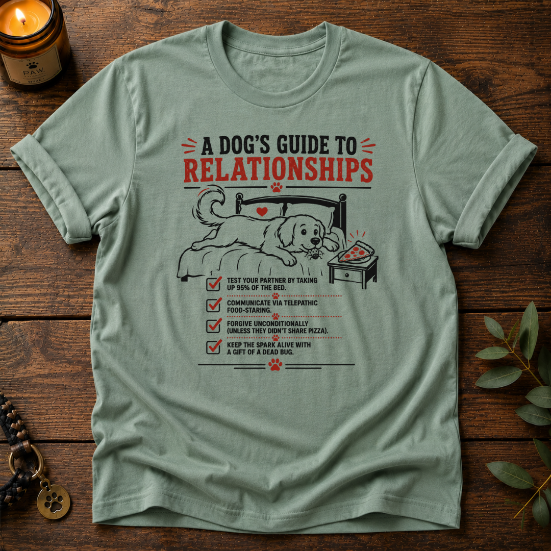 Dog's Guide To Relationships T-Shirt