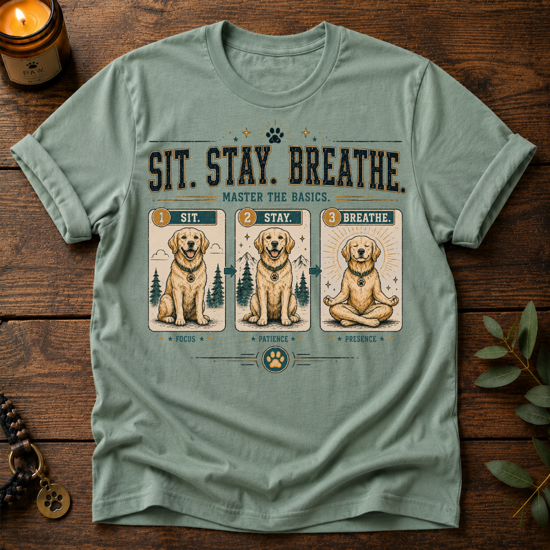 Sit Stay Breathe T-Shirt