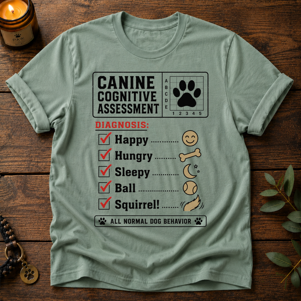Canine Cognitive Assessment T-Shirt