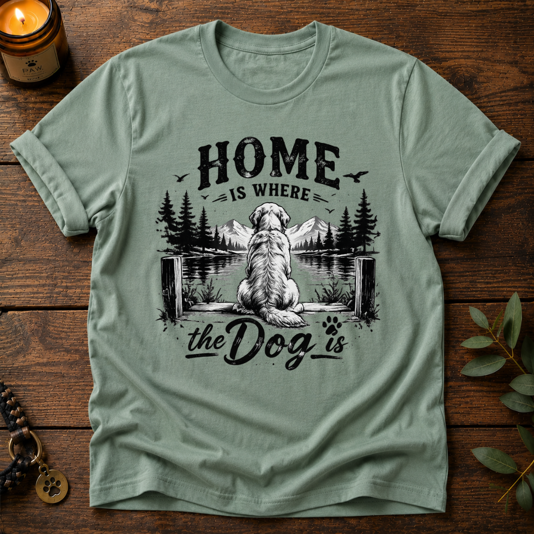Home Is Where The Dog Is T-Shirt