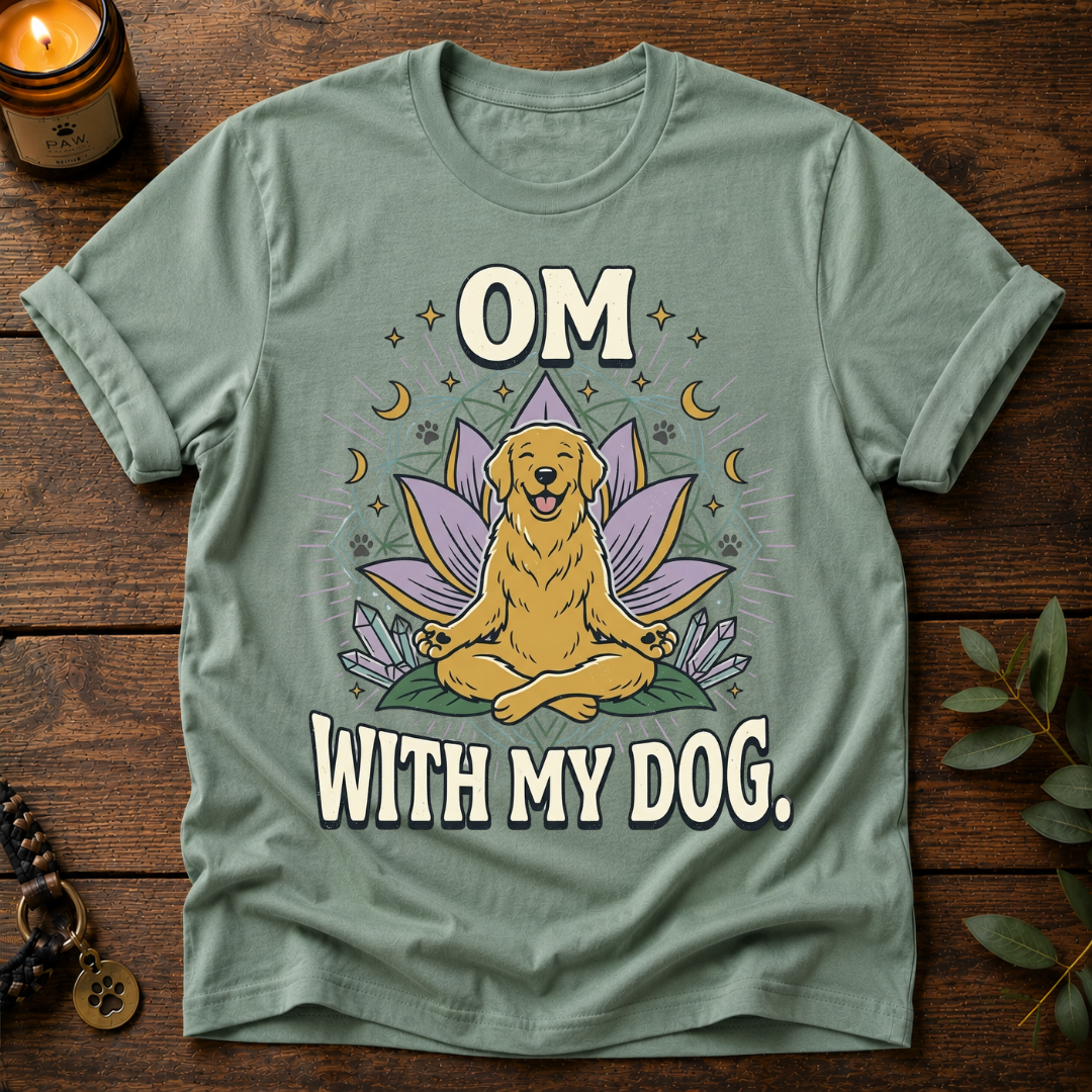 Om With My Dog T-Shirt