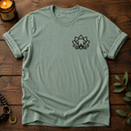 Lotus Dog Head T-Shirt