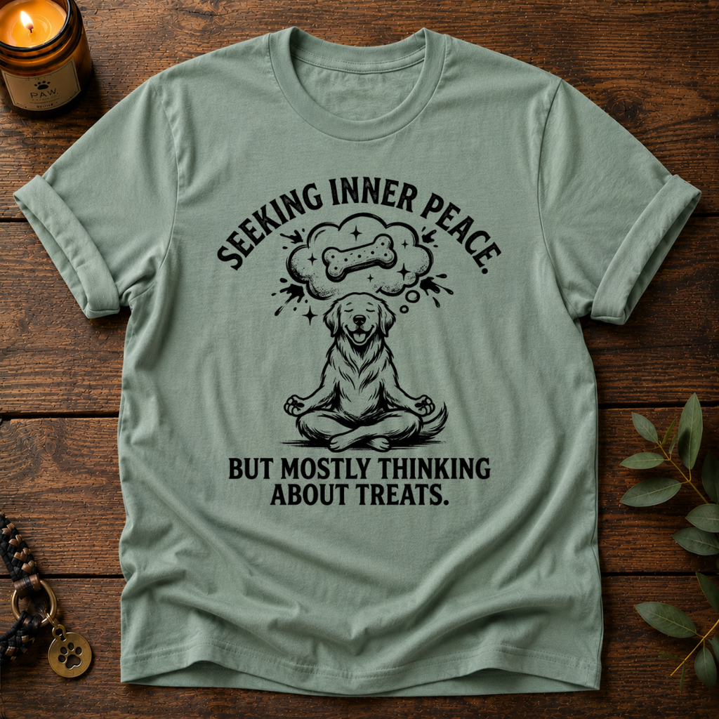 Seeking Inner Peace Treats T-Shirt