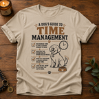 Dog's Guide To Time Management T-Shirt