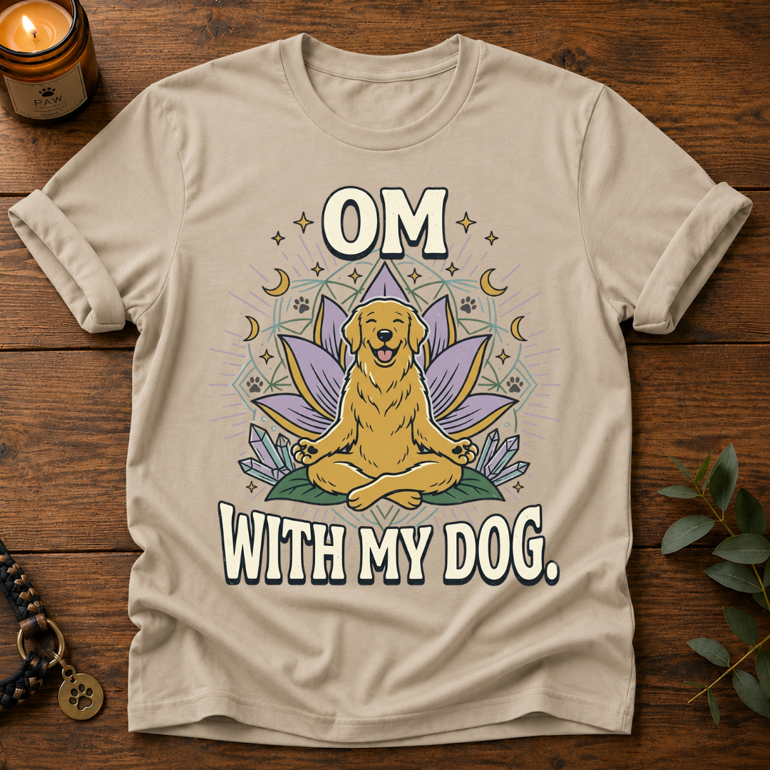 Om With My Dog T-Shirt