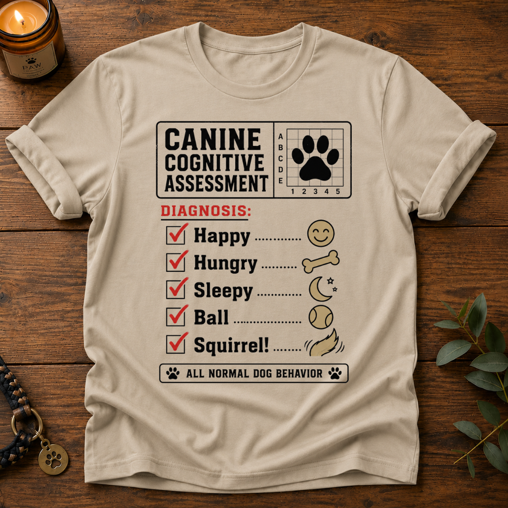 Canine Cognitive Assessment T-Shirt