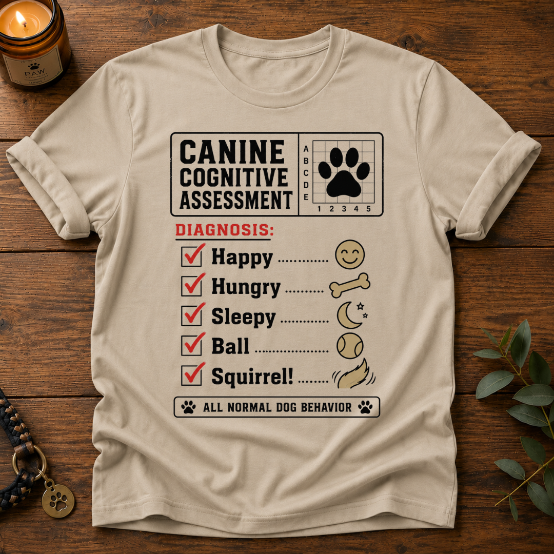Canine Cognitive Assessment T-Shirt
