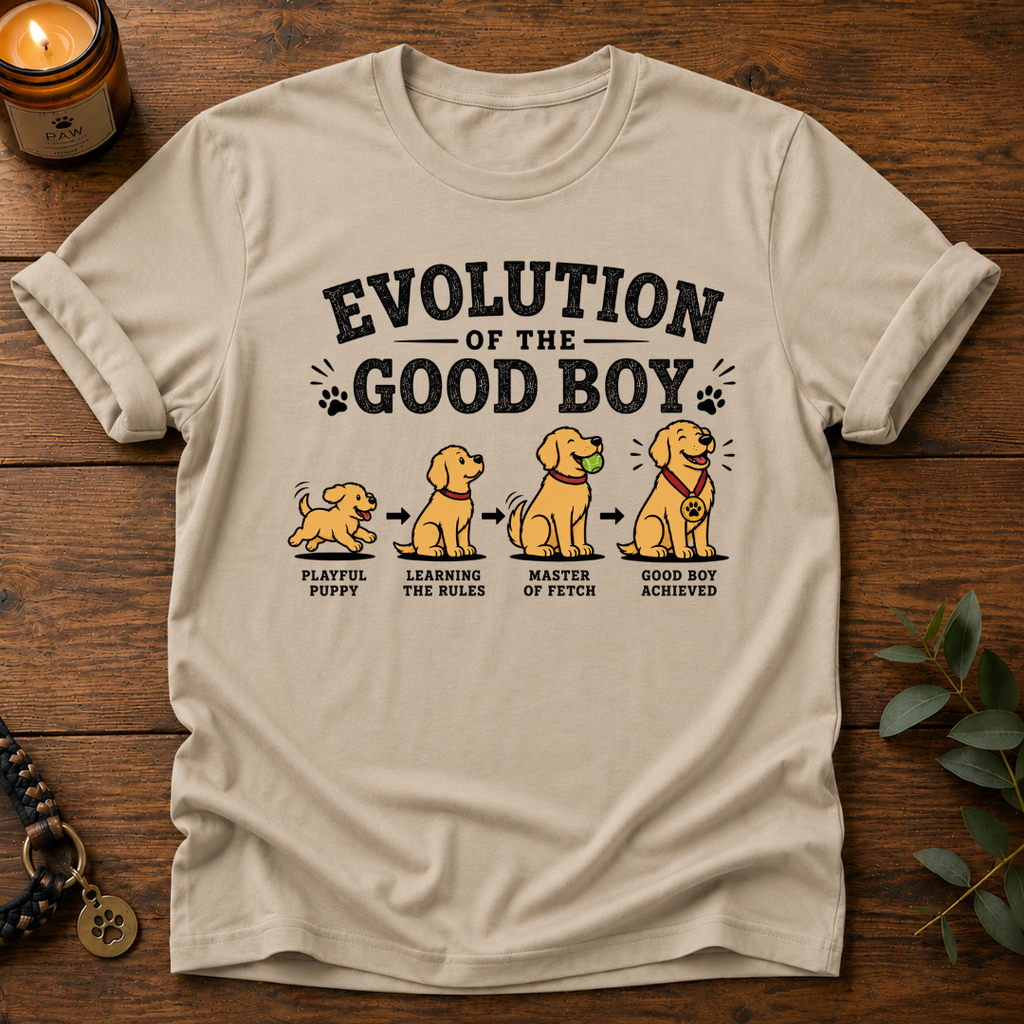 Evolution Of The Good Boy T-Shirt