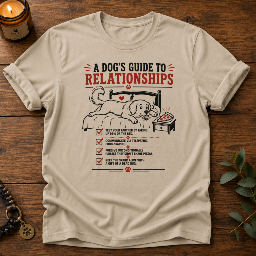 Dog's Guide To Relationships T-Shirt