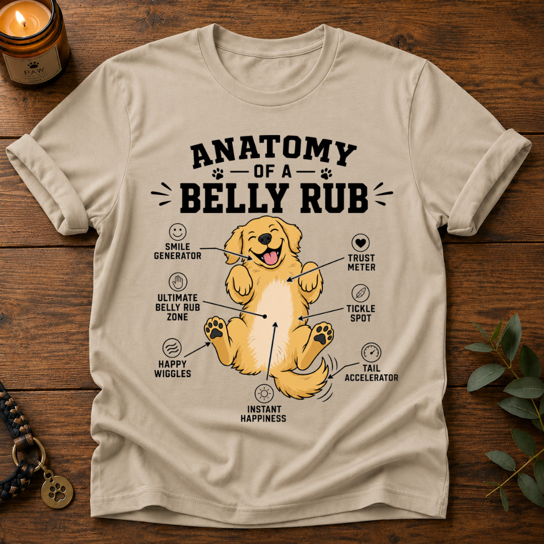 Anatomy Of A Belly Rub T-Shirt