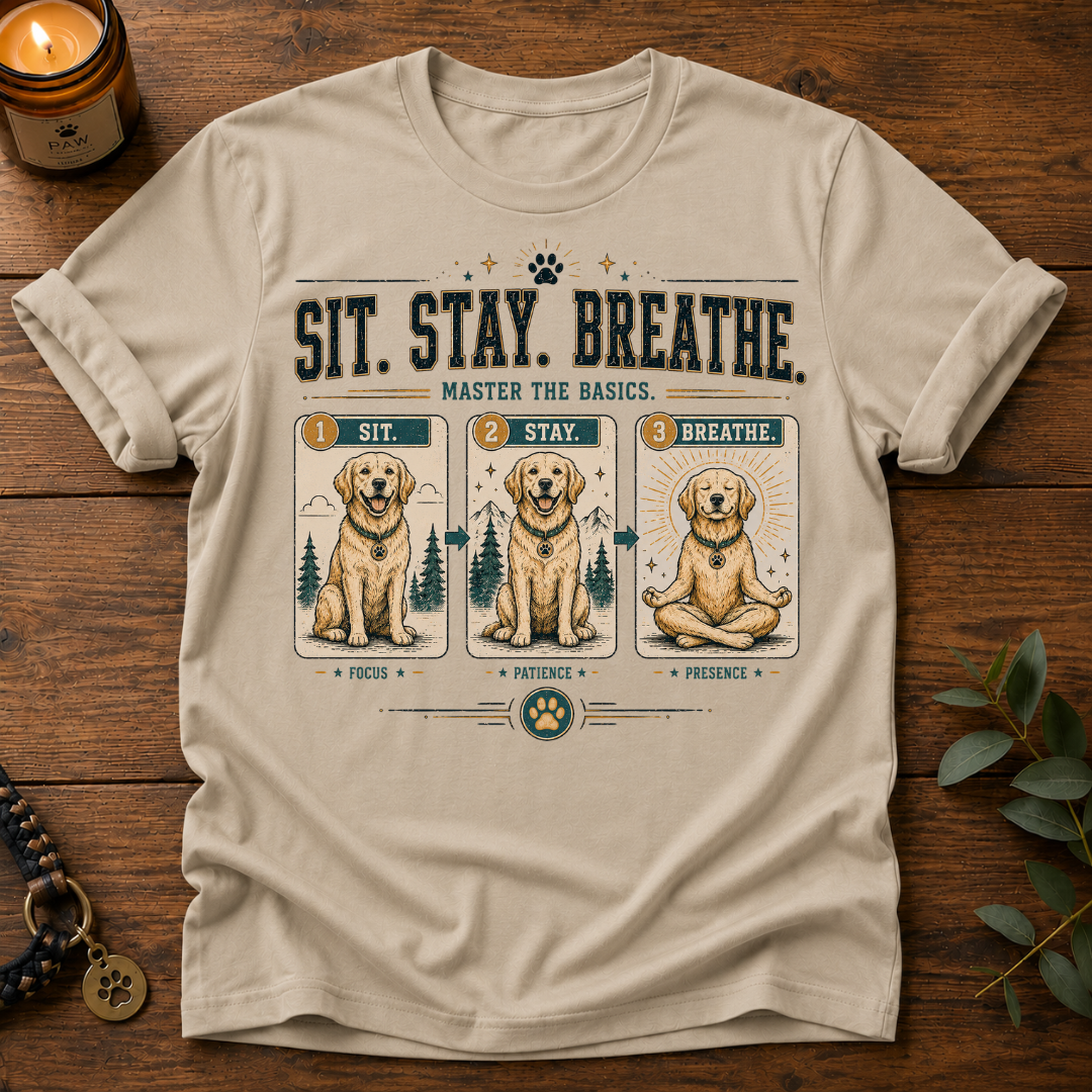 Sit Stay Breathe T-Shirt