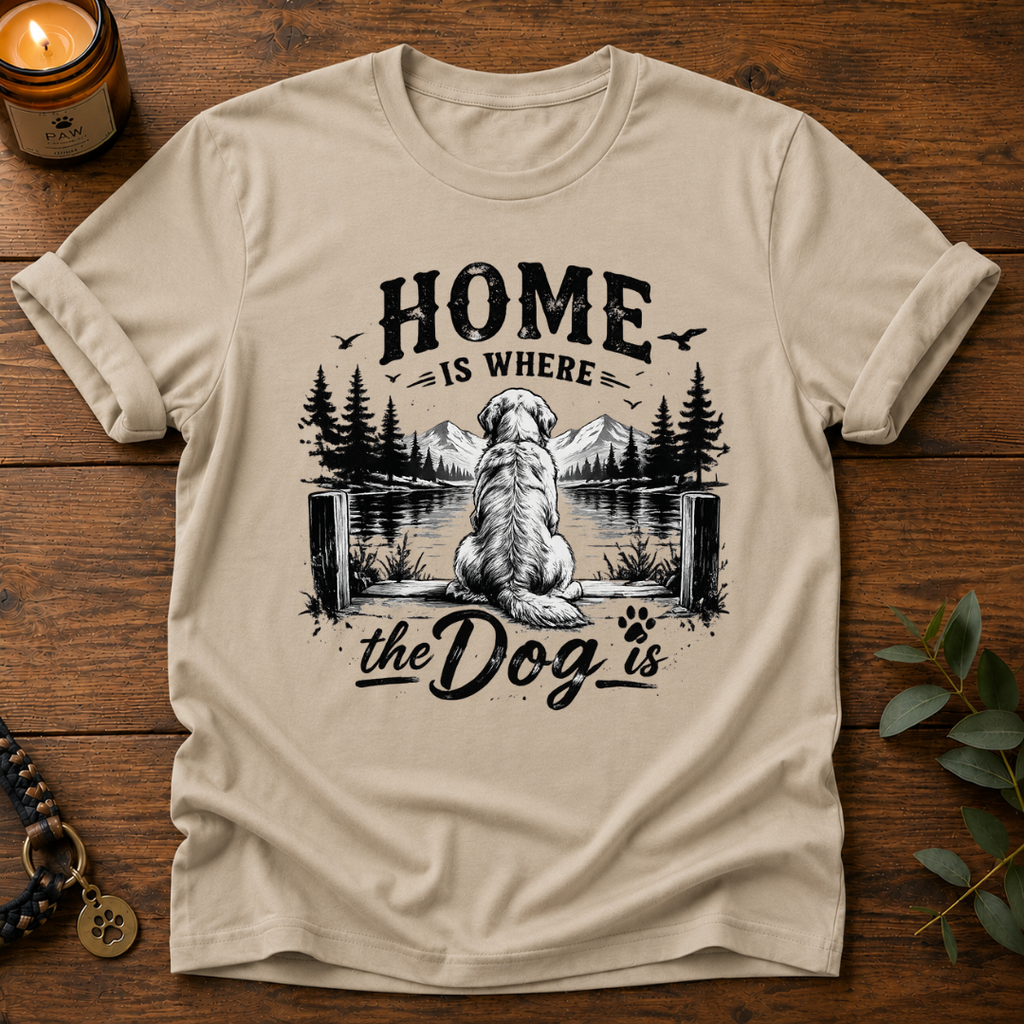 Home Is Where The Dog Is T-Shirt