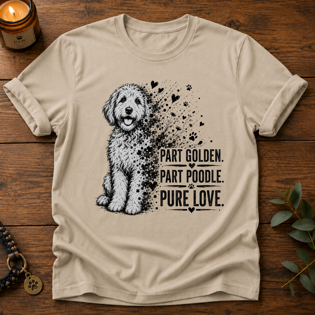 Part Golden Part Poodle T-Shirt