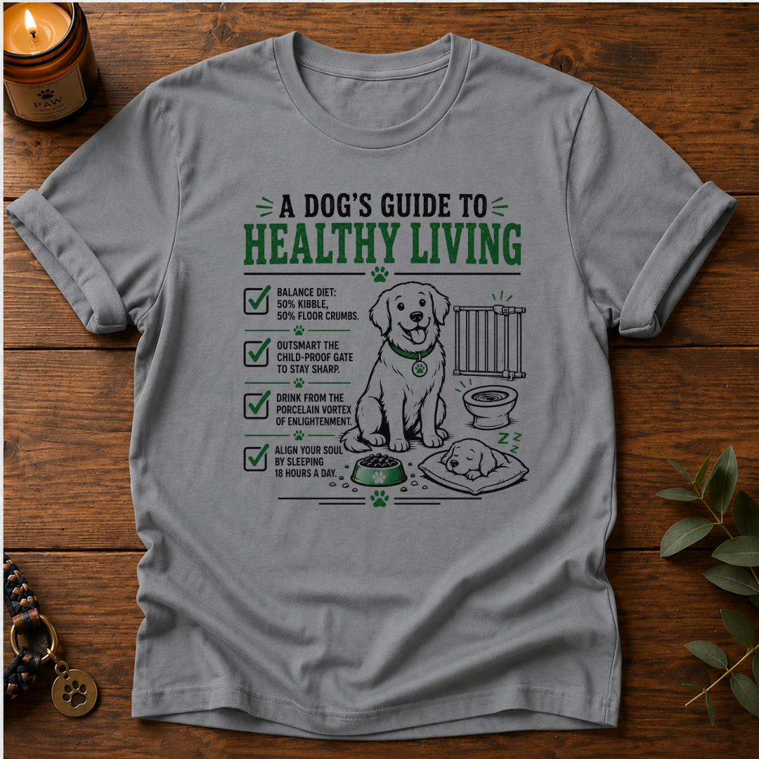 Dog's Guide Healthy Living T-Shirt