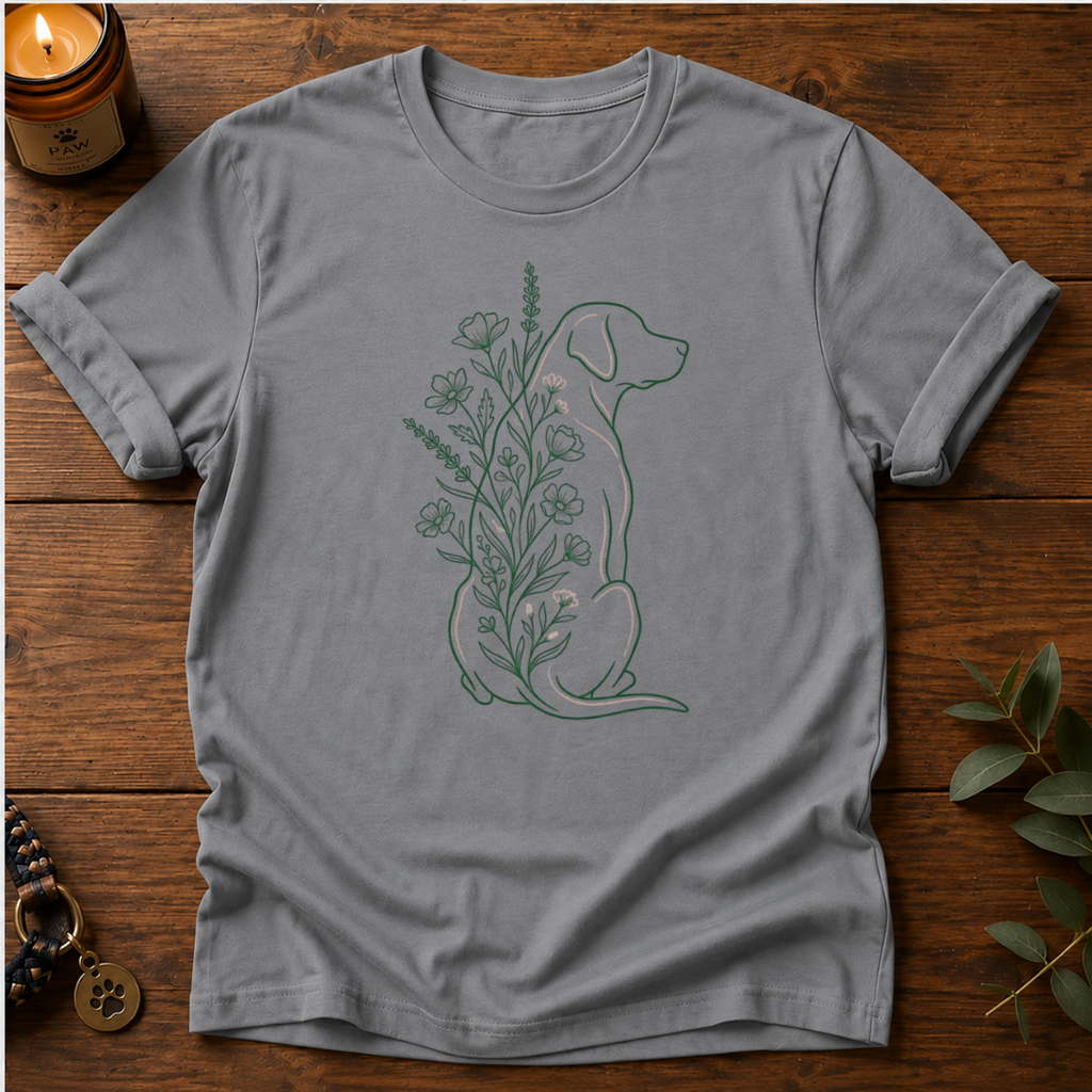Dog Flowers T-Shirt