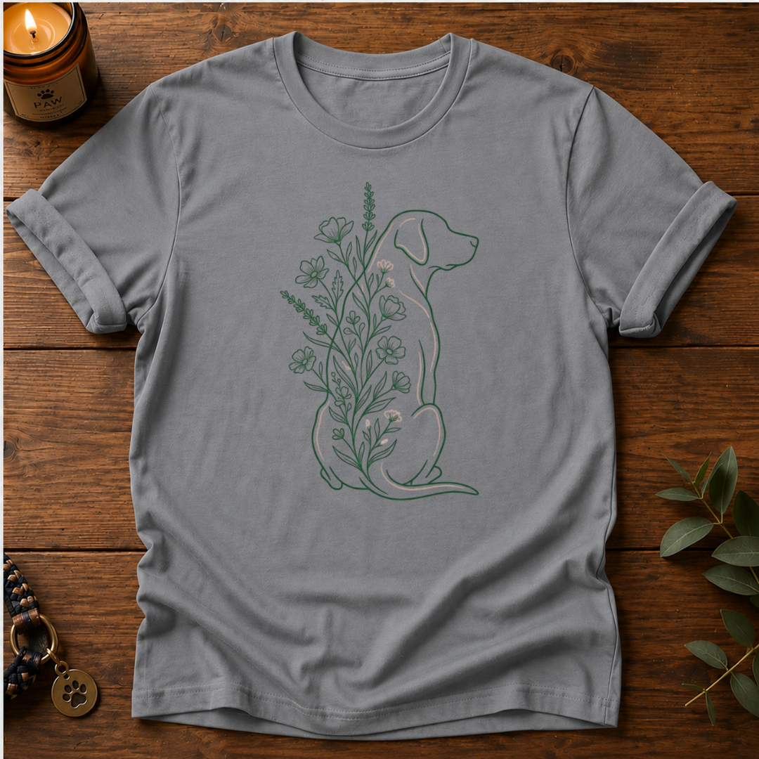 Dog Flowers T-Shirt