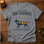 Seven Dog Chakras T-Shirt