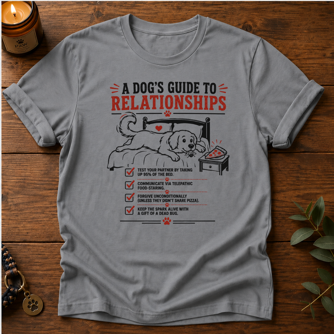 Dog's Guide To Relationships T-Shirt