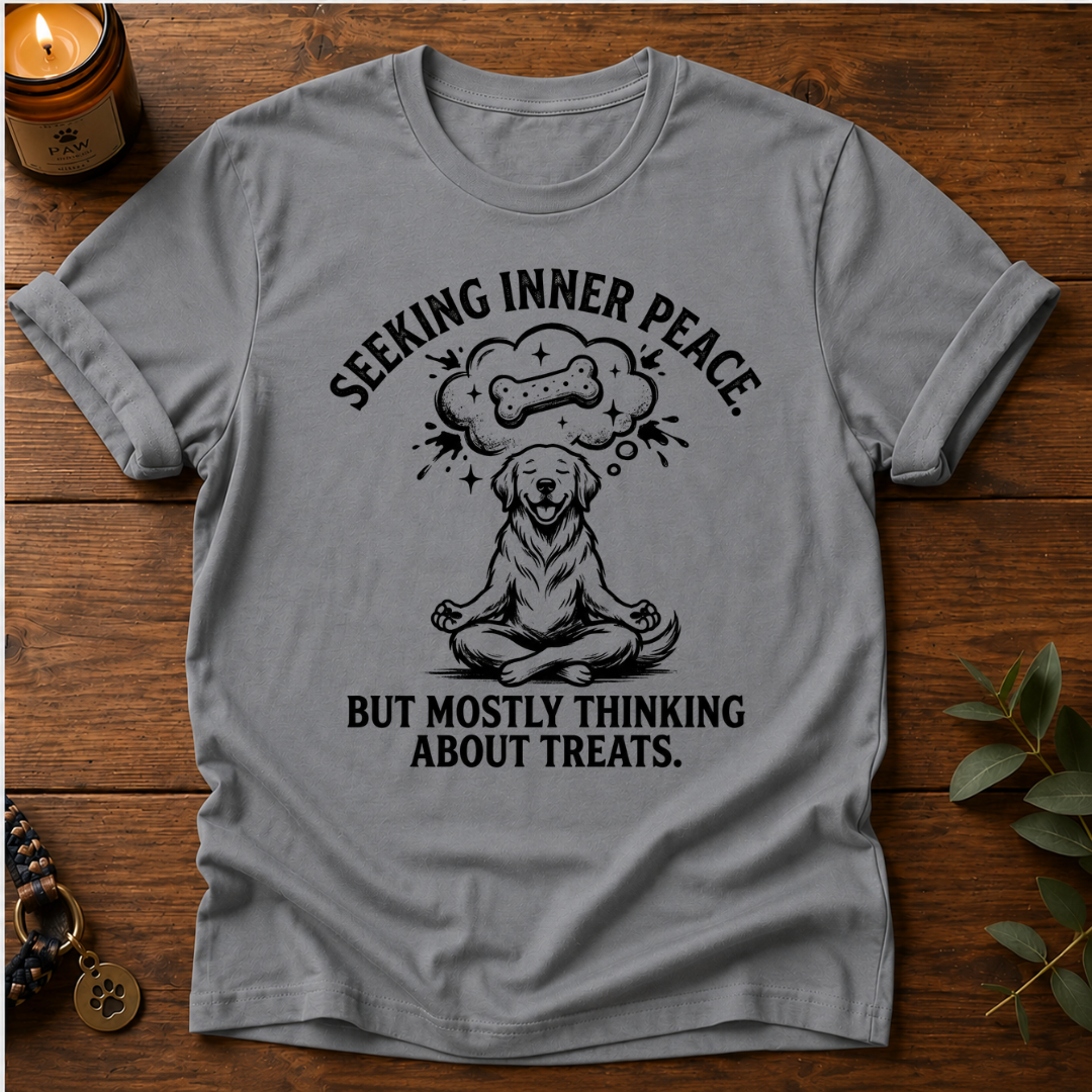 Seeking Inner Peace Treats T-Shirt
