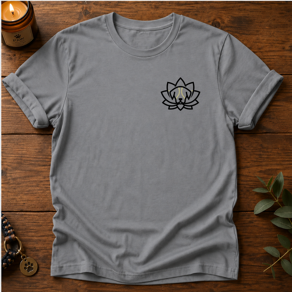 Lotus Dog Head T-Shirt