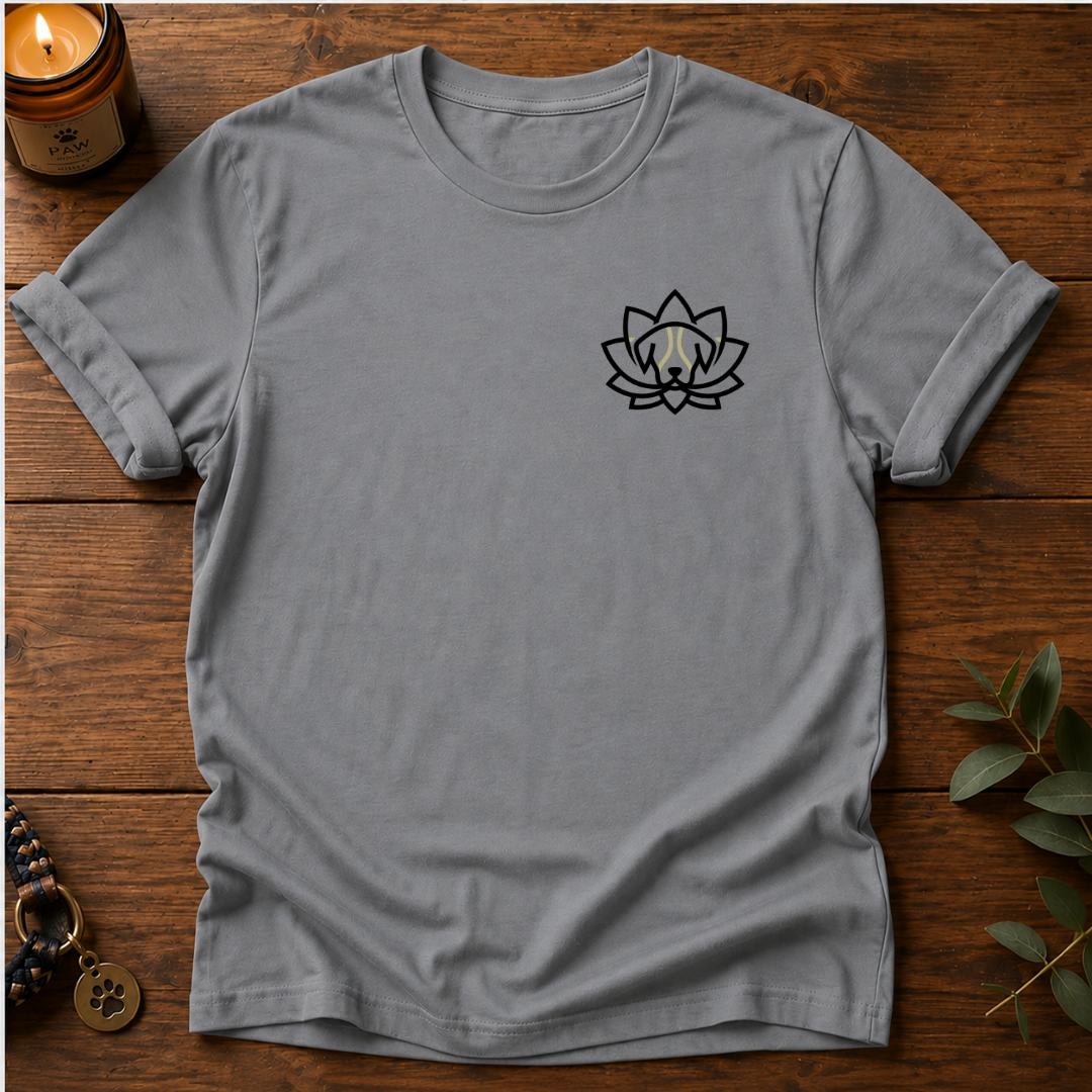 Lotus Dog Head T-Shirt