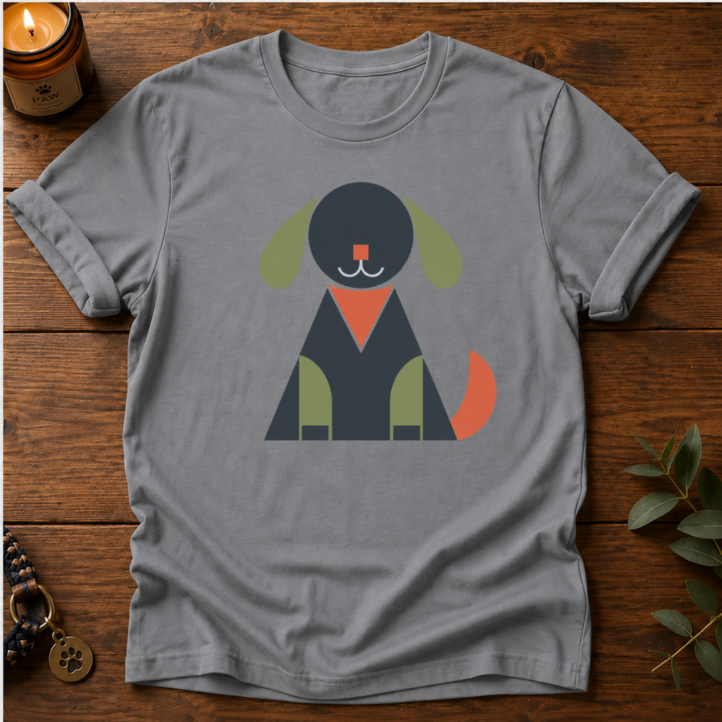 Geometric Dog T-Shirt