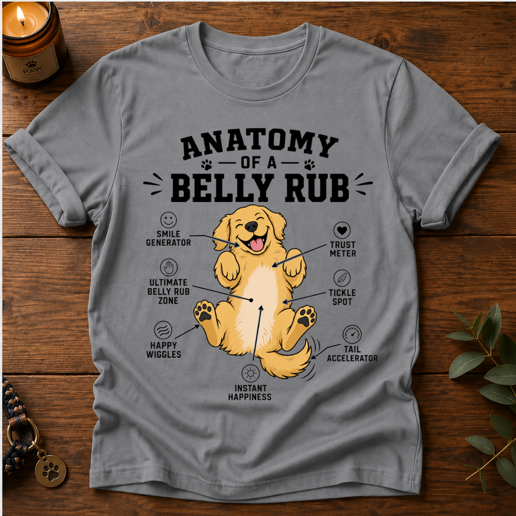 Anatomy Of A Belly Rub T-Shirt