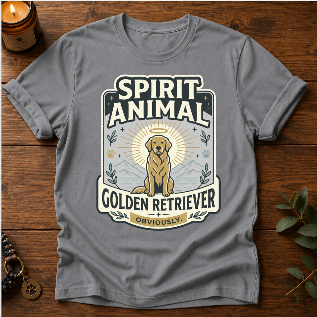 Spirit Animal Golden Retriever T-Shirt