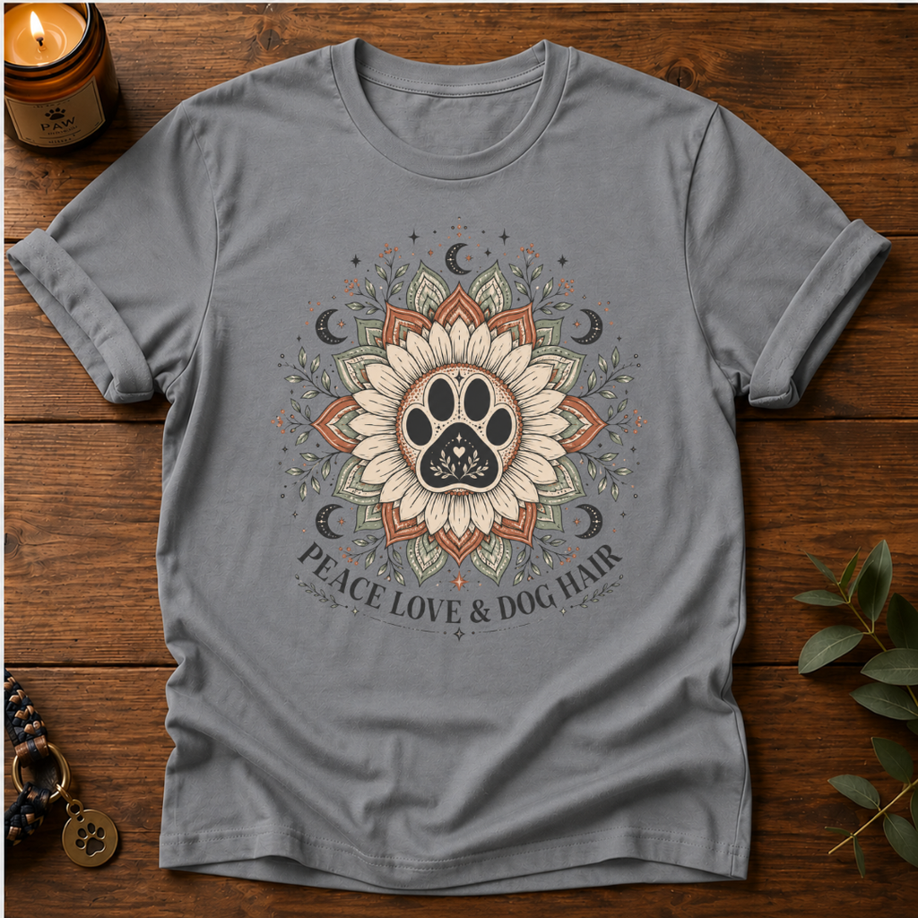 Peace Love & Dog Hair T-Shirt