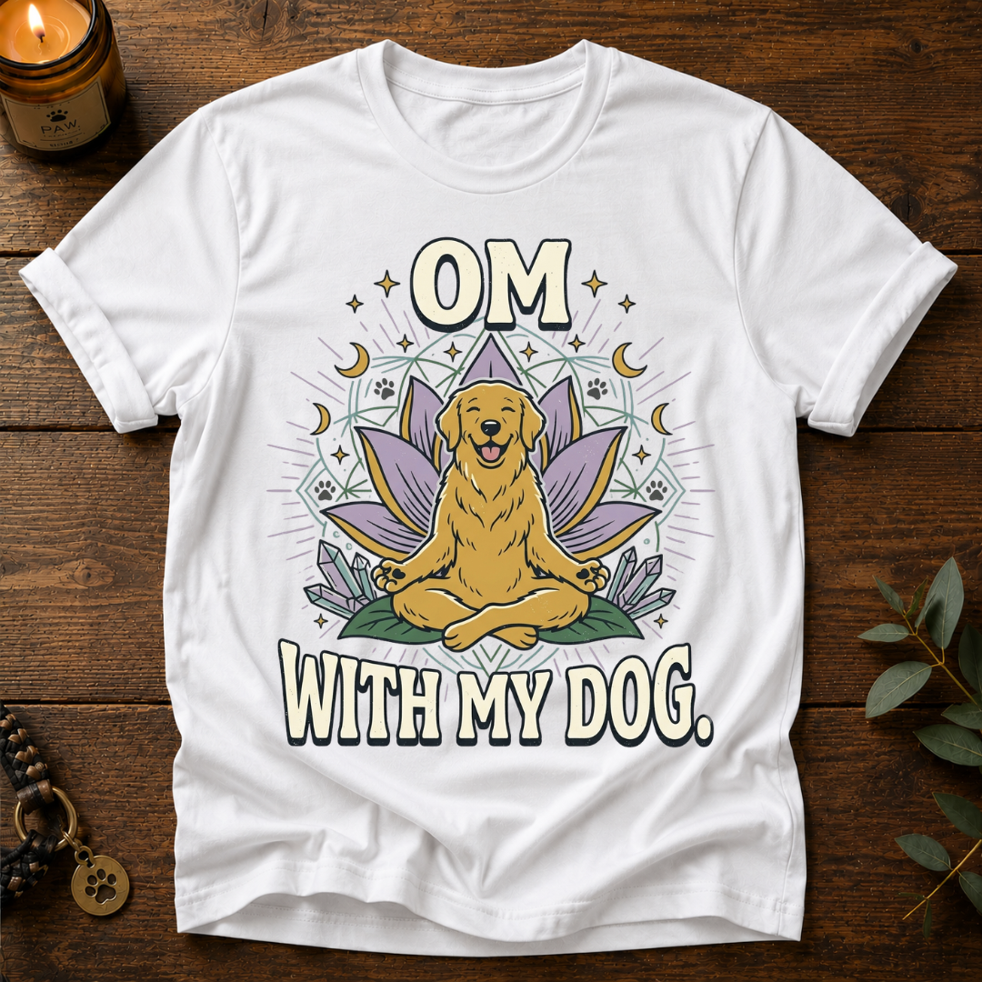 Om With My Dog T-Shirt