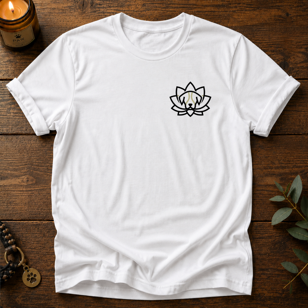 Lotus Dog Head T-Shirt