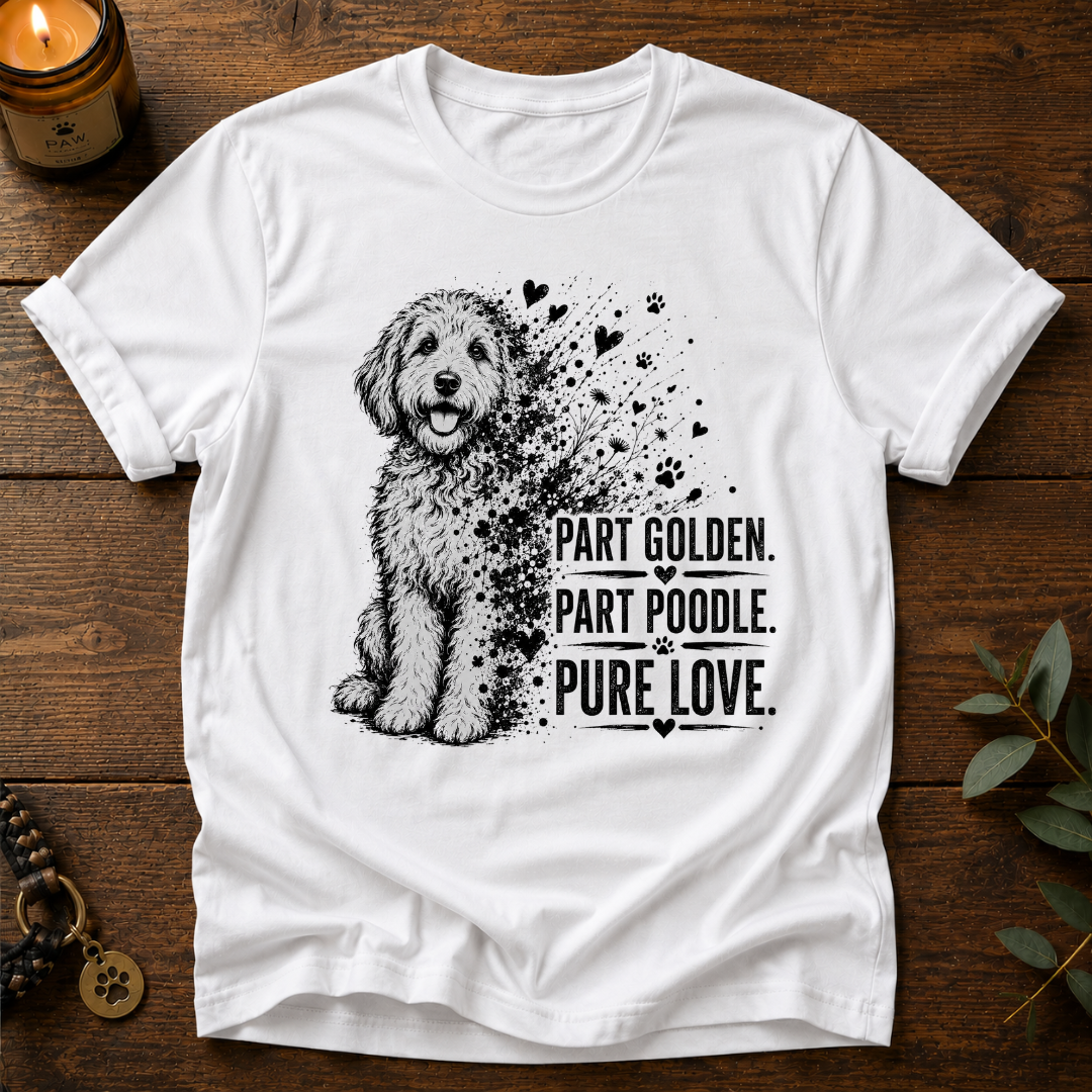 Part Golden Part Poodle T-Shirt