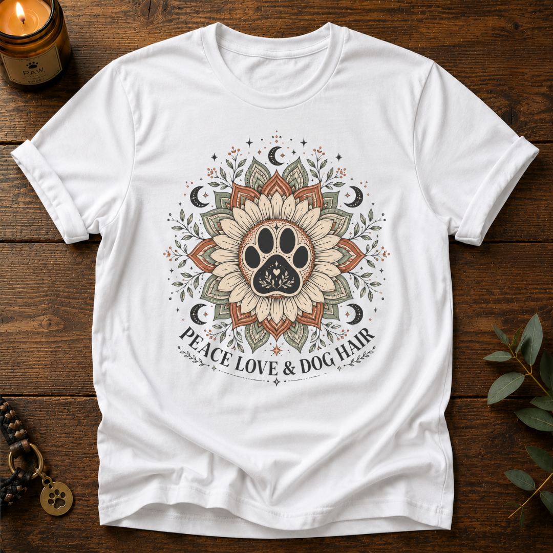 Peace Love & Dog Hair T-Shirt