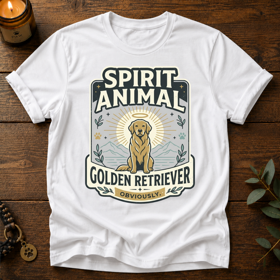 Spirit Animal Golden Retriever T-Shirt