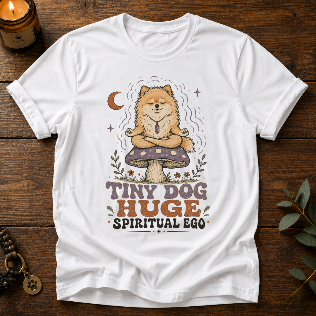 Tiny Dog Huge Spiritual Ego T-Shirt