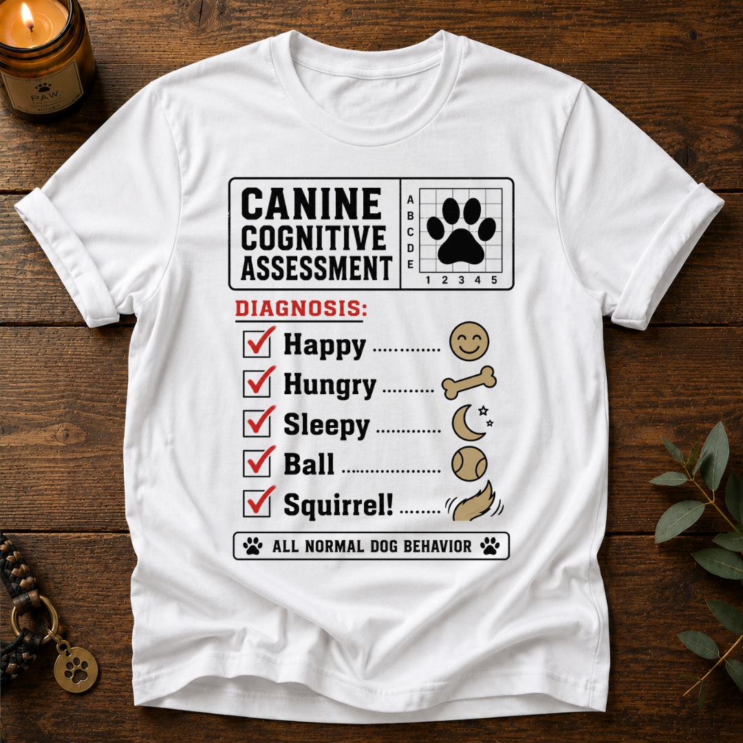 Canine Cognitive Assessment T-Shirt