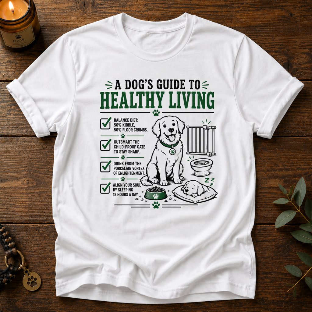 Dog's Guide Healthy Living T-Shirt