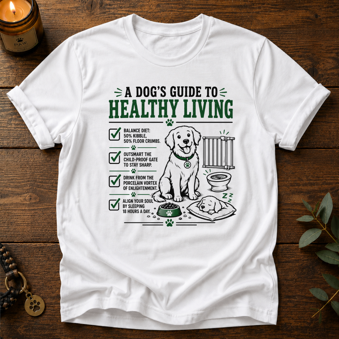 Dog's Guide Healthy Living T-Shirt