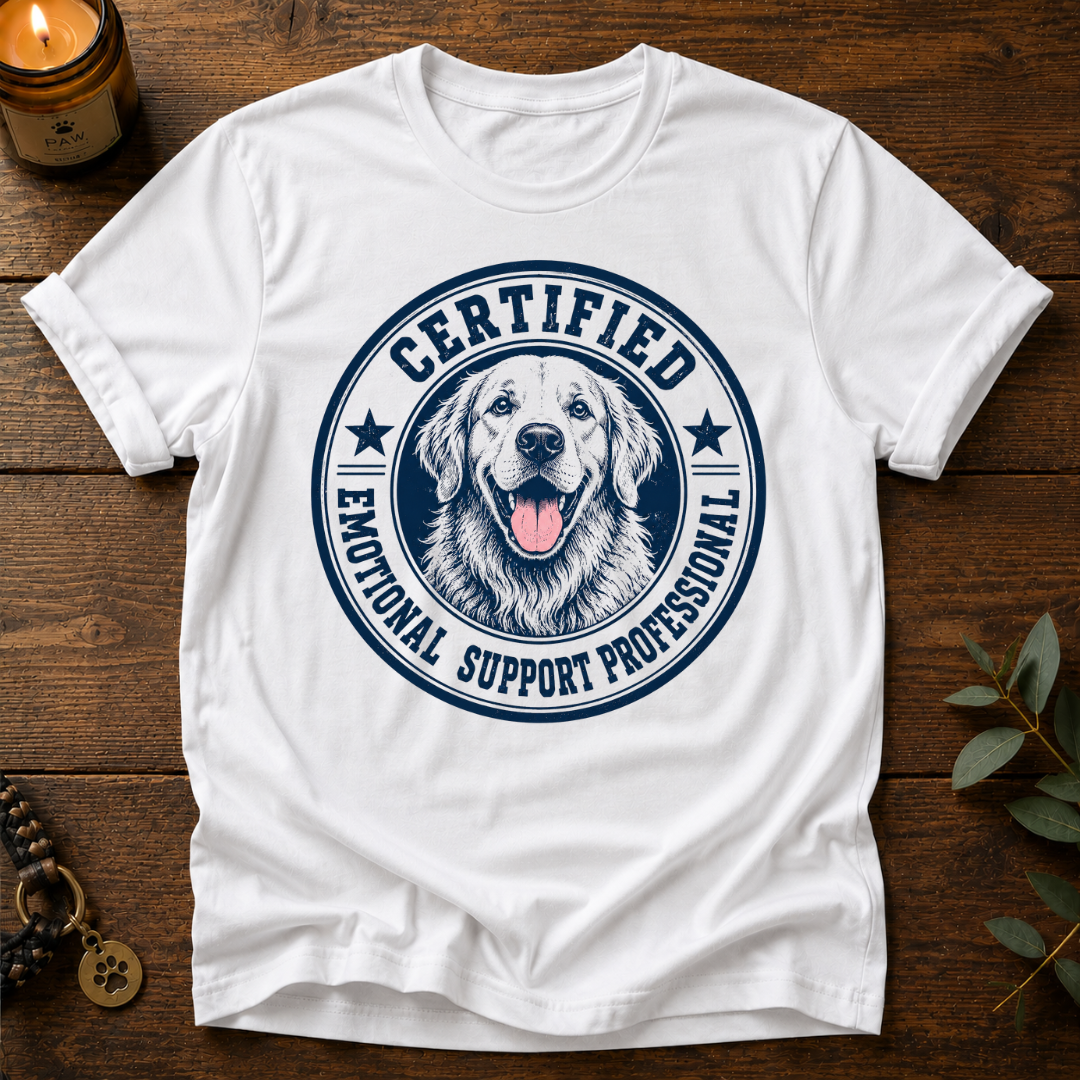 Certified Emotional Support T-Shirt