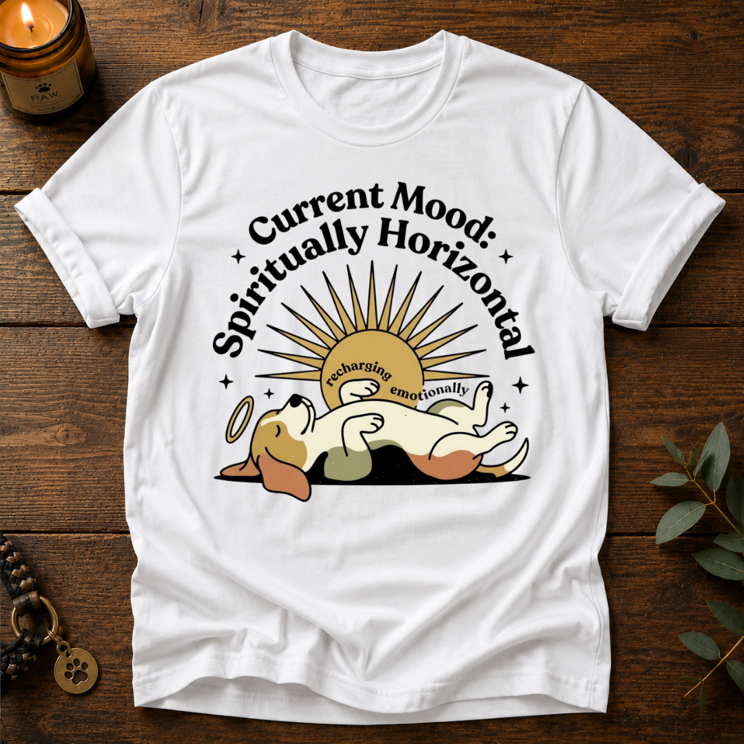 Mood Spiritually Horizontal T-Shirt
