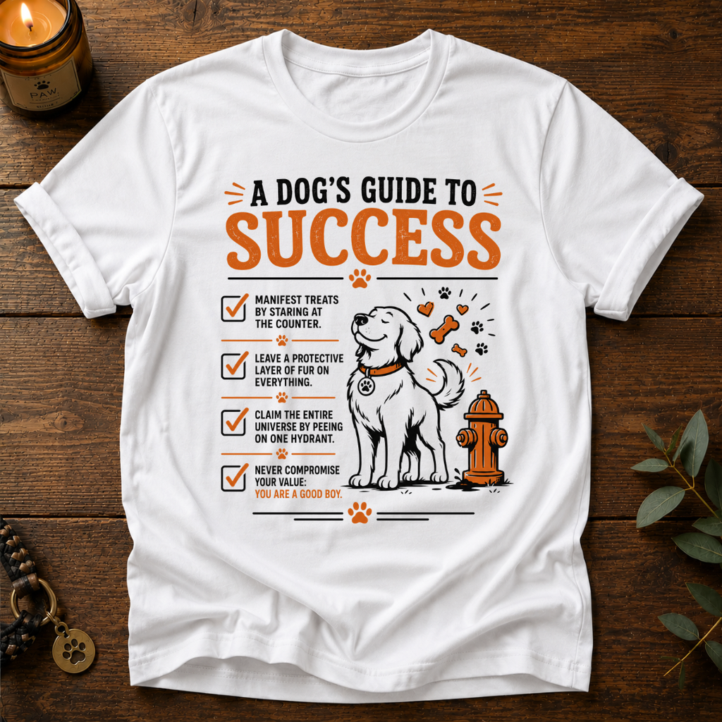 Dog's Guide To Success T-Shirt