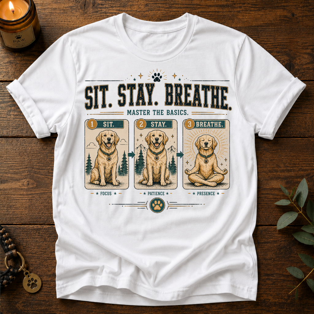 Sit Stay Breathe T-Shirt