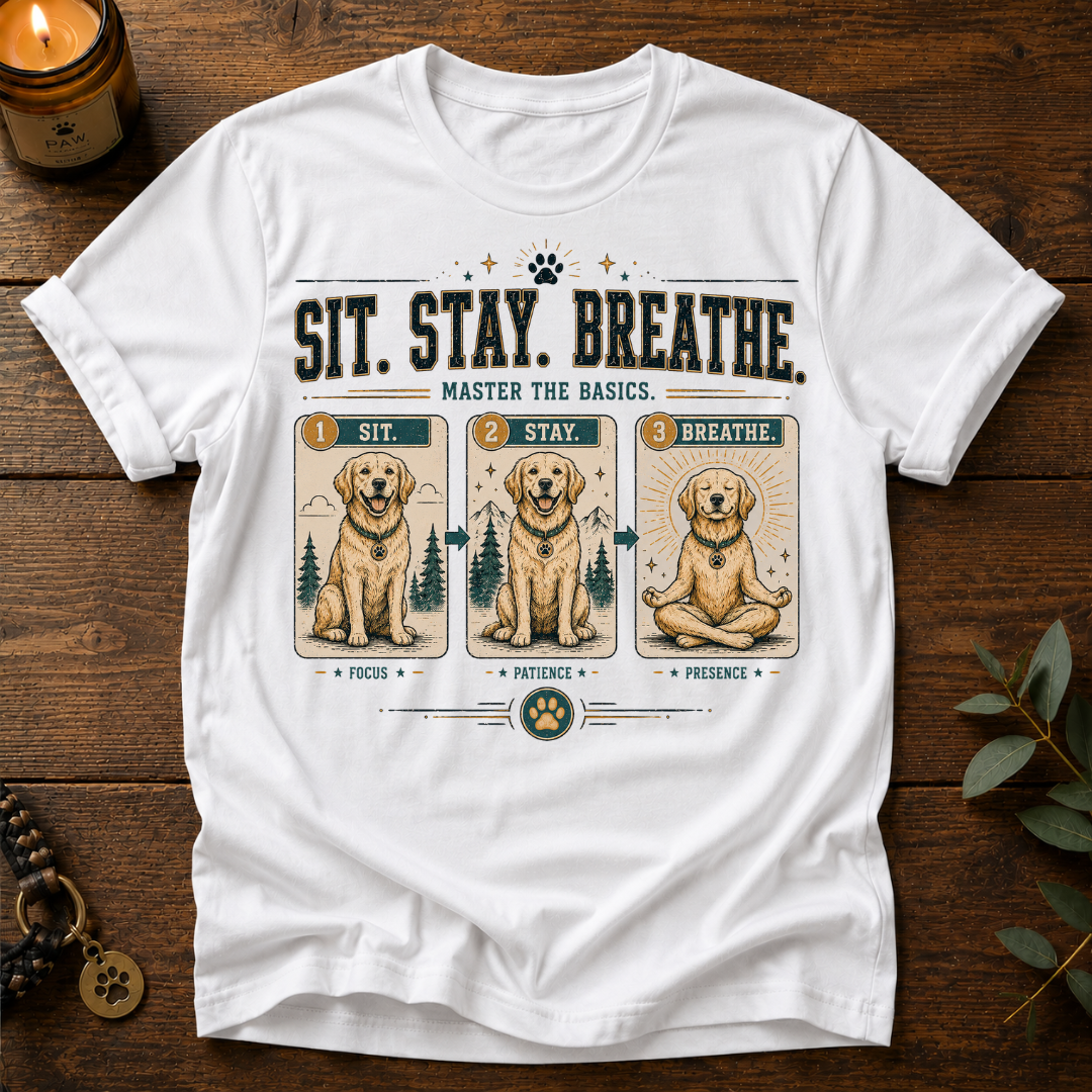 Sit Stay Breathe T-Shirt