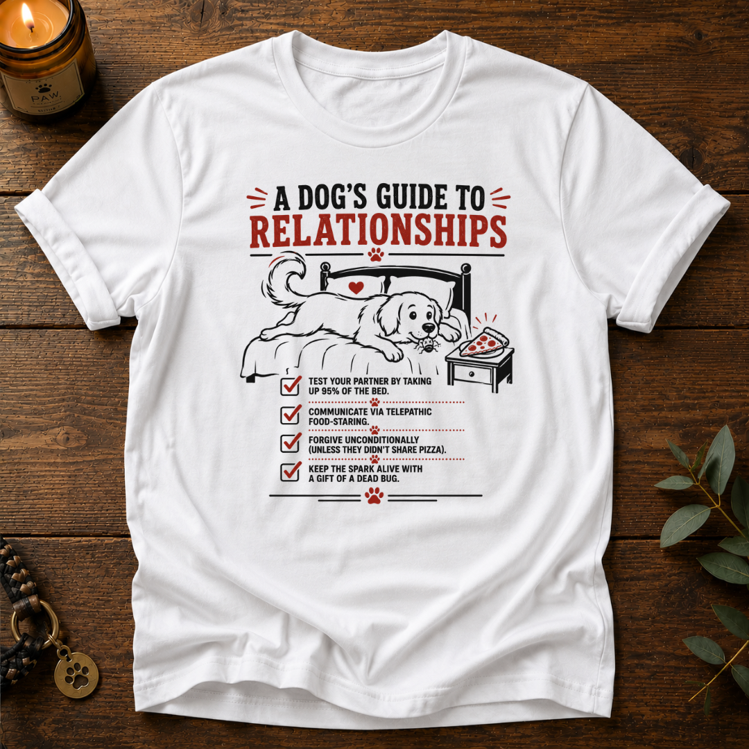 Dog's Guide To Relationships T-Shirt