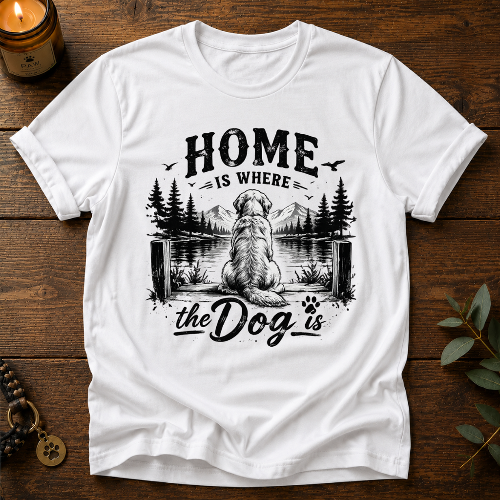 Home Is Where The Dog Is T-Shirt
