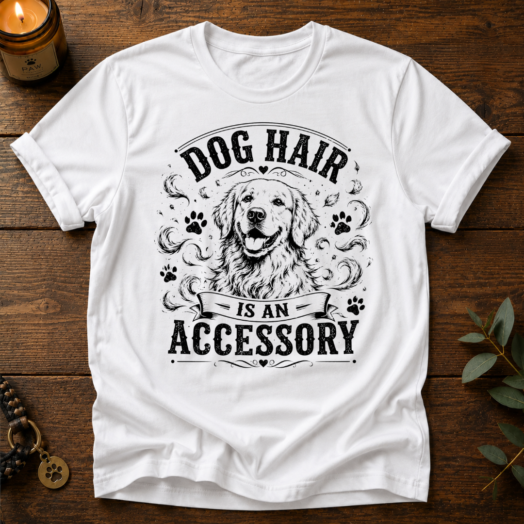 Dog Hair Accessory Goldy T-Shirt